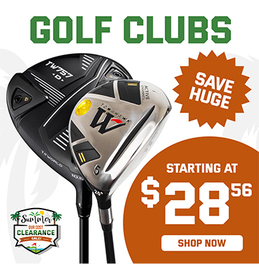 Our Cost Golf Clubs Starting At $28.56! Shop Now!