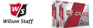 2 For $45 Wilson Staff Duo Soft Spin Golf Balls!