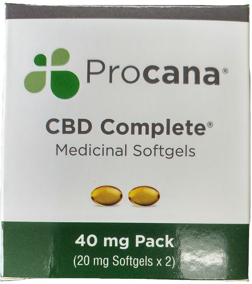 CBD Complete 40mg 2ct Procana CBD Complete 40mg 2ct Procana