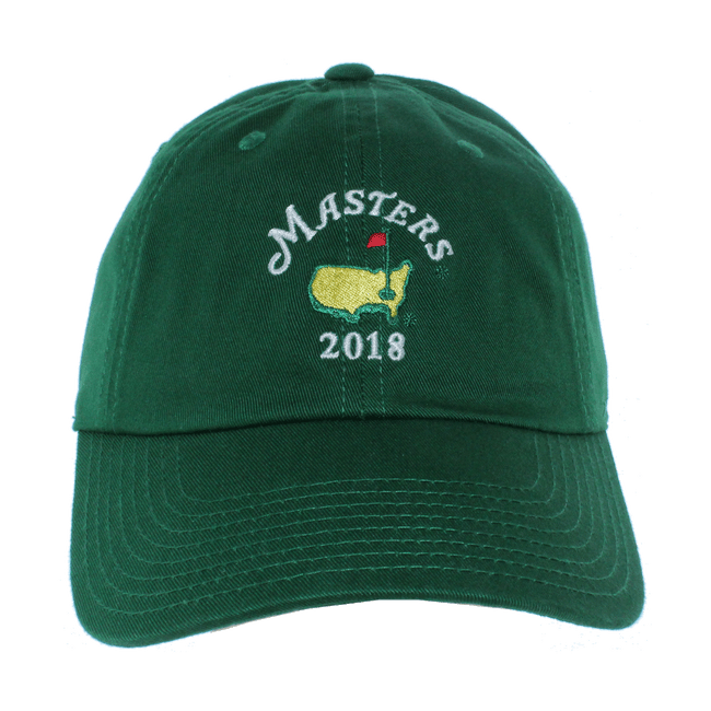 2018 Dated Masters Green Caddy Hat - Caddy Cap
