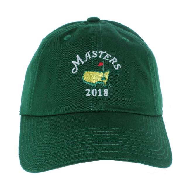 2018 Dated Masters Green Caddy Hat - Caddy Cap