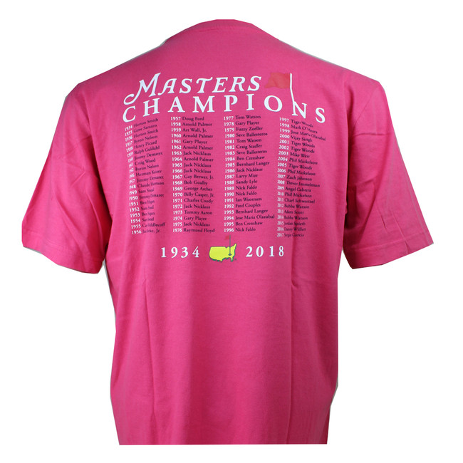 2018 Masters Champions T-Shirt - Strawberry