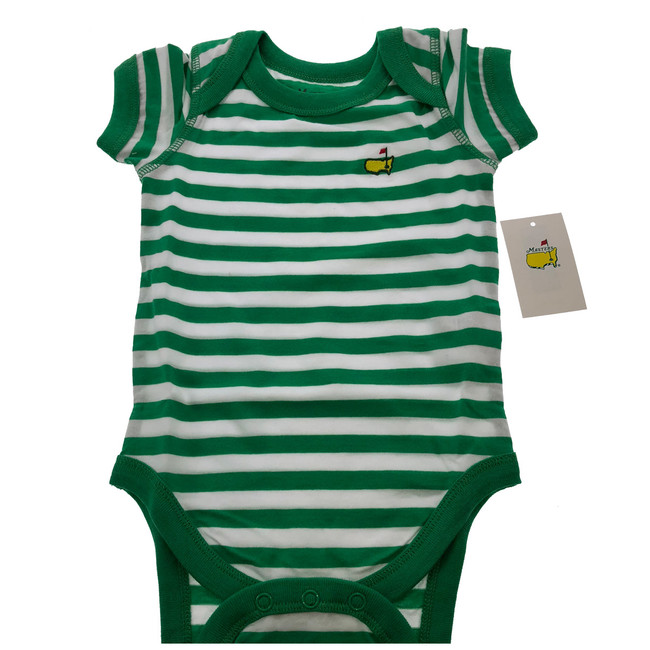 Masters Onesie - Green & White