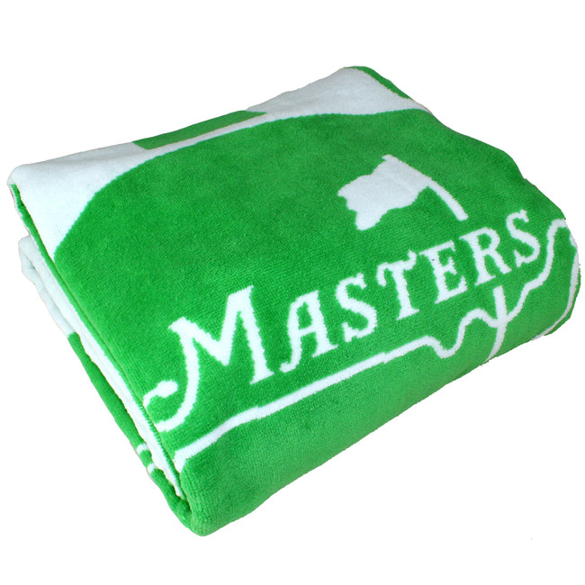 Masters Beach Towel - Lime & White