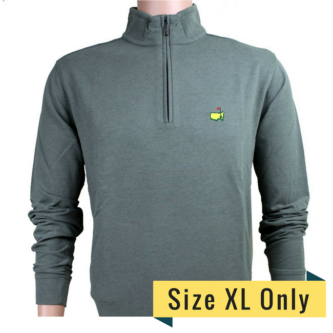 Masters Heather Grey Clubhouse Collection 1/4 Zip Jacket