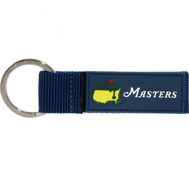 Masters Navy Web Key Chain