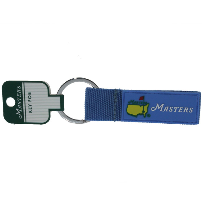 Masters Light Blue Web Key Chain