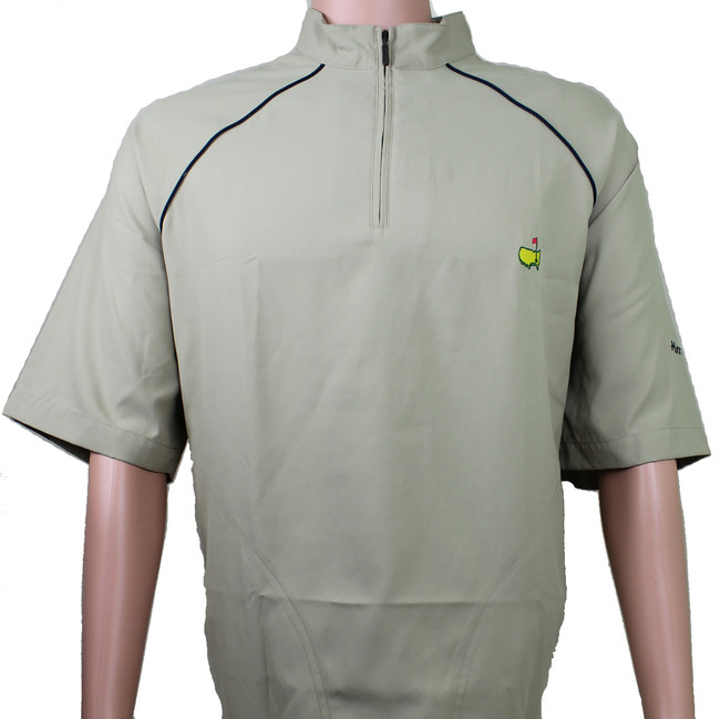 Masters Tan Short Sleeve Wind Shirt - LG Only