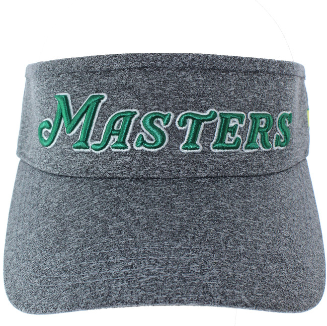 Masters Performance Tech Script Charcoal Tech Visor
