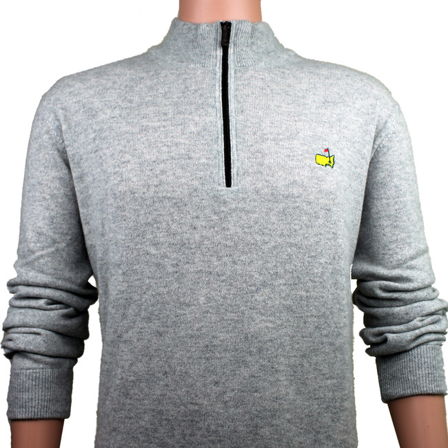 Masters Grey Clubhouse Collection Premium 1/4 Zip Sweate