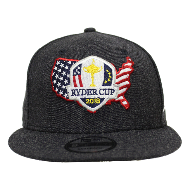 2018 Ryder Cup USA New Era Snapback Hat- Navy Wool