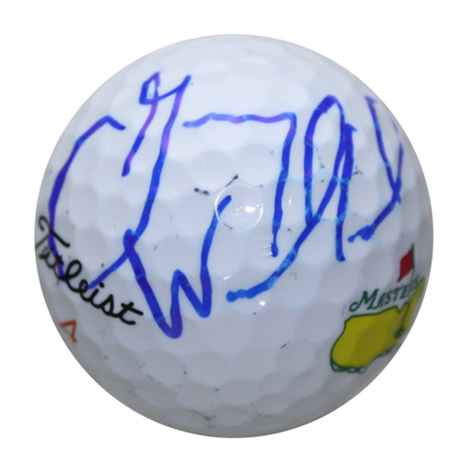 Gary Woodland Autographed Masters Golf Ball