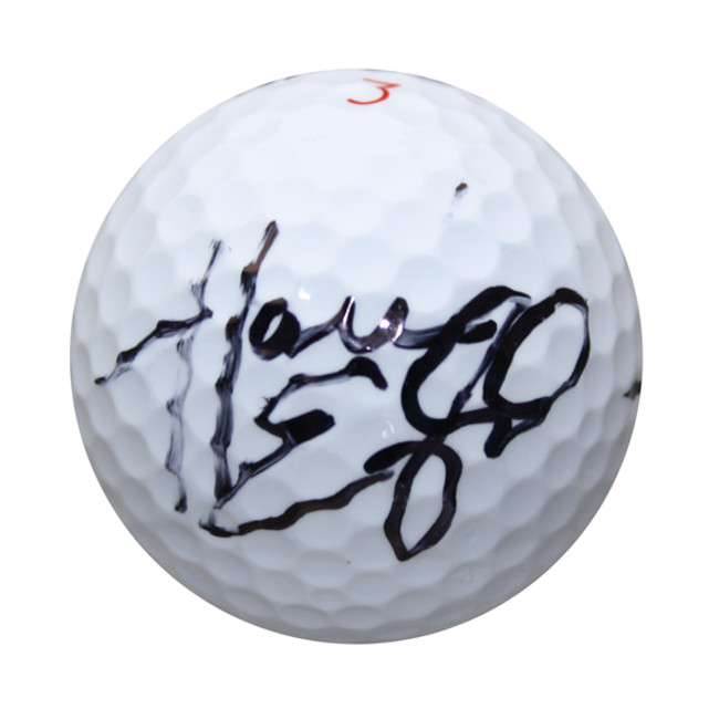 Harris English Autographed Golf Ball