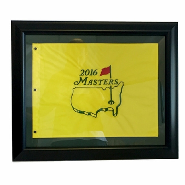2016 Masters Pin Flag - Framed