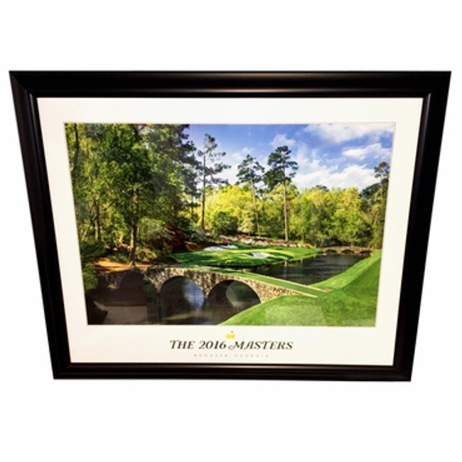 2016 Masters Framed Poster