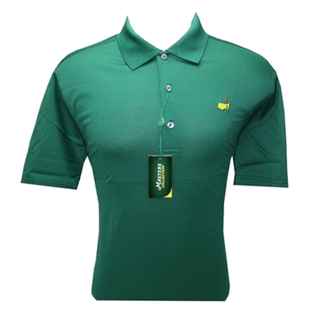 Masters Green Jersey Golf Shirt
