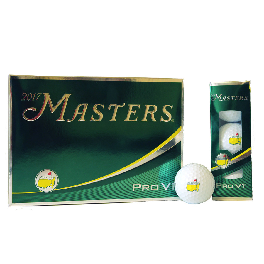 2017 Masters Golfballs Dozen Pro V1 Masters Golf Accessories