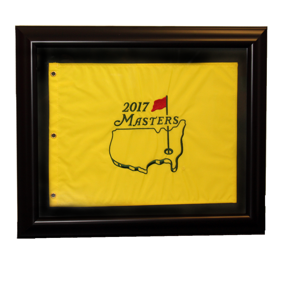 2017 Masters Pin Flag - Framed