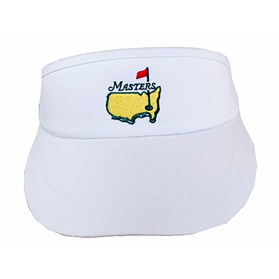 Masters White Visor