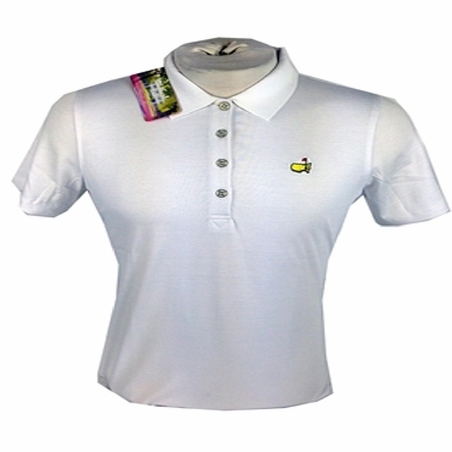 Masters Ladies Golf Shirt - White
