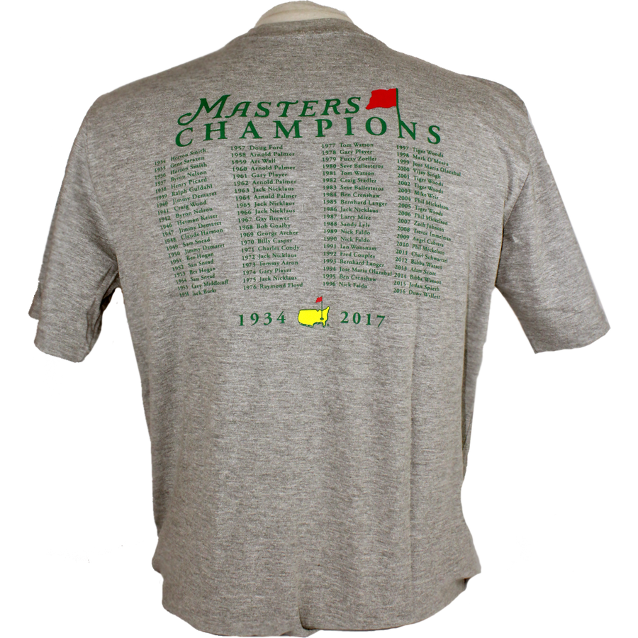2017 Masters Champions T-Shirt - Grey