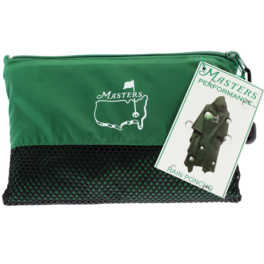 Masters Performance Green Rain Poncho