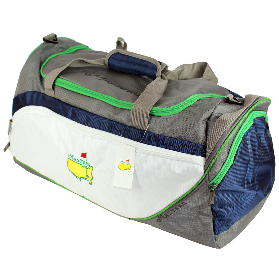 Masters Green Navy & White Duffle Bag