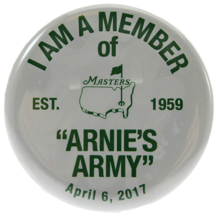 Arnie's Army Collectible Pin