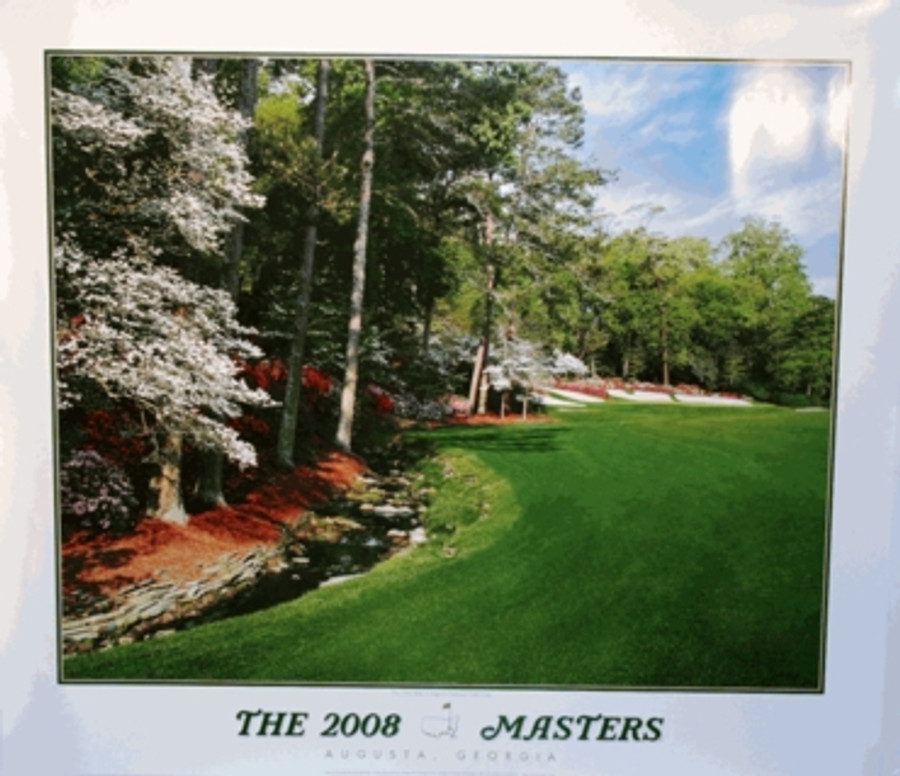 2008 Commemorative Masters Poster