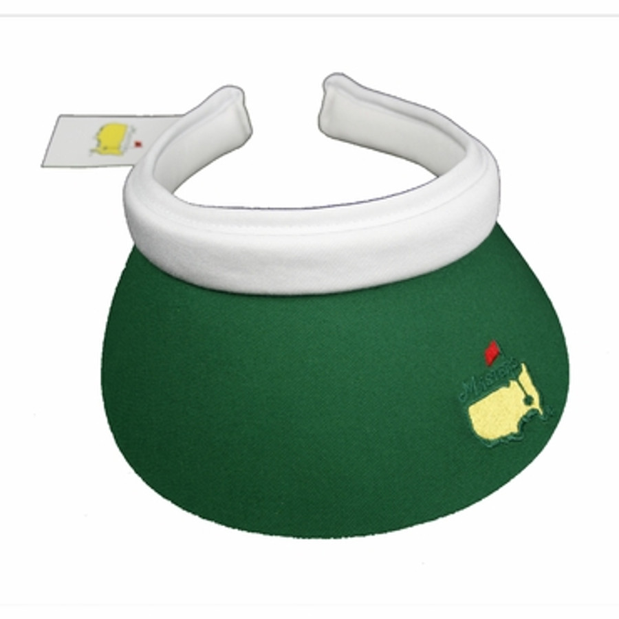 Masters Ladies Clip Visor - Green and White
