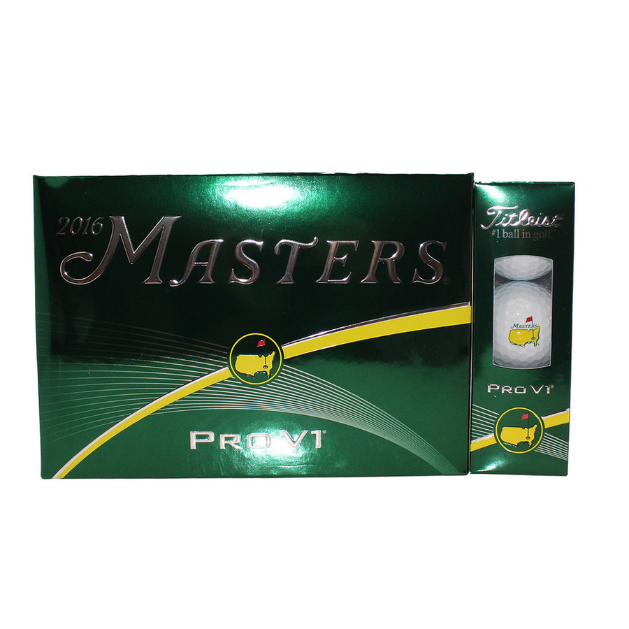 Dozen Masters Golf Balls - Pro V1 - 2016 Version