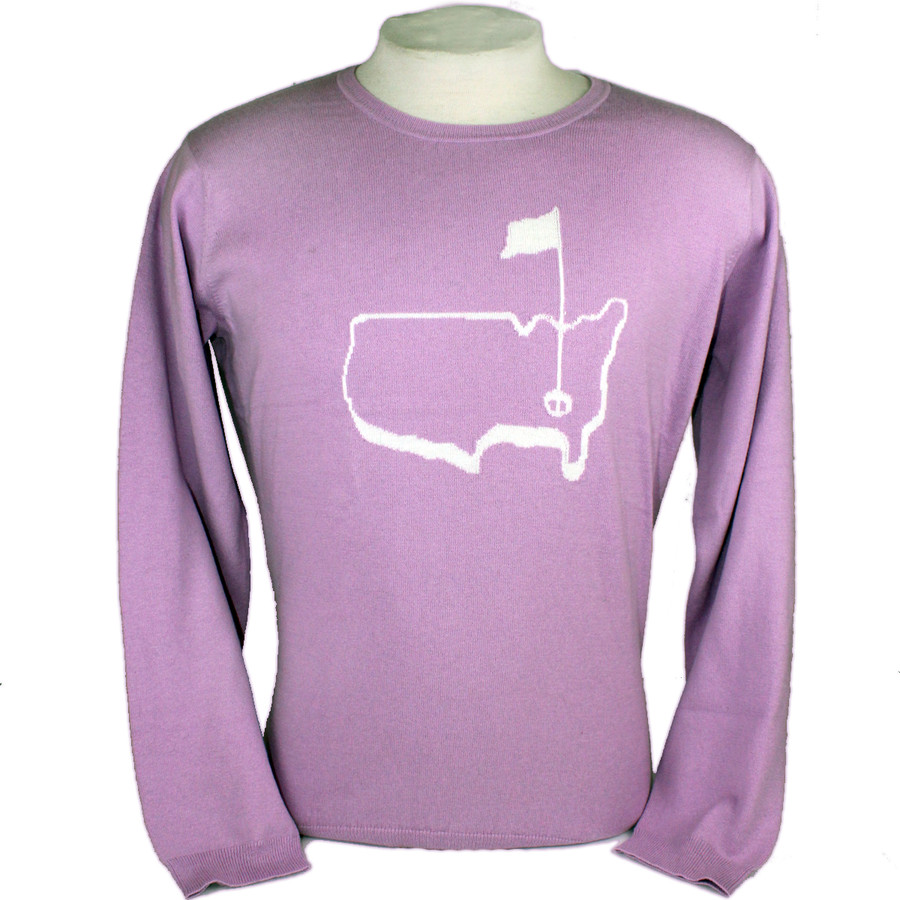 Ladies Magnolia Lane Cashmere Sweater-Lilac