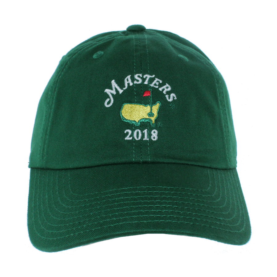 2018 Dated Masters Green Caddy Hat - Caddy Cap