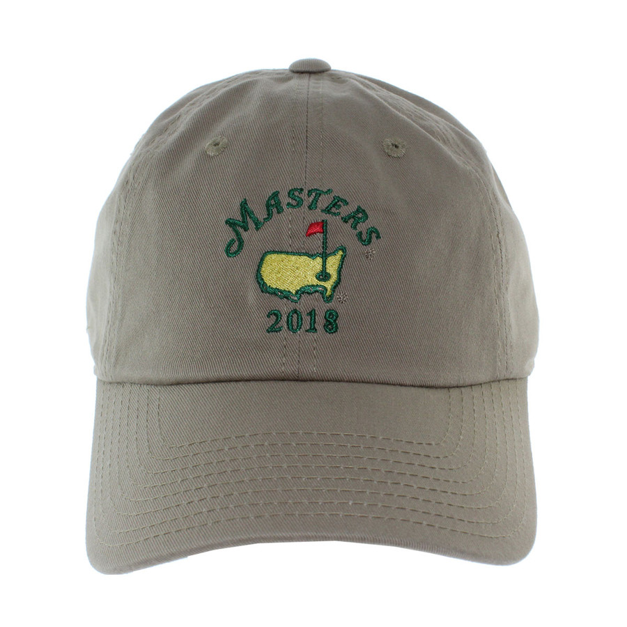 2018 Masters Khaki Caddy Hat