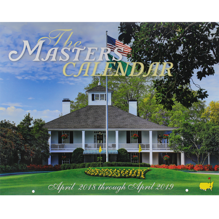 2018 Masters Calendar