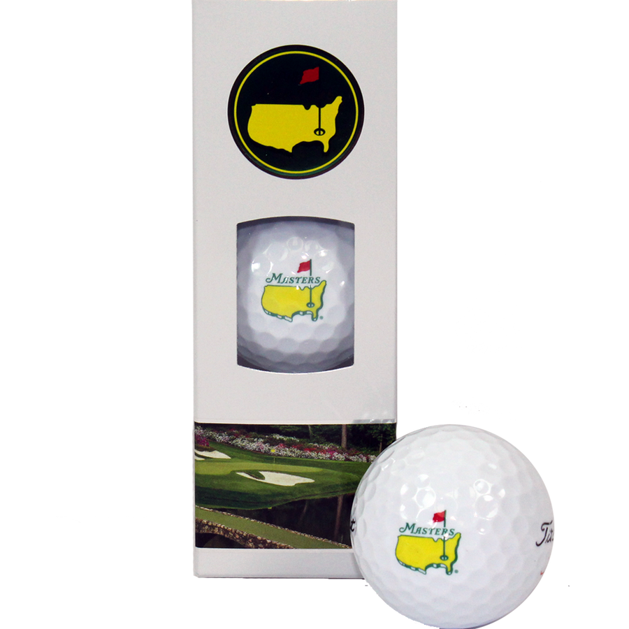 2018 Masters Golf Balls - 3 Pack Velocity Golf Balls