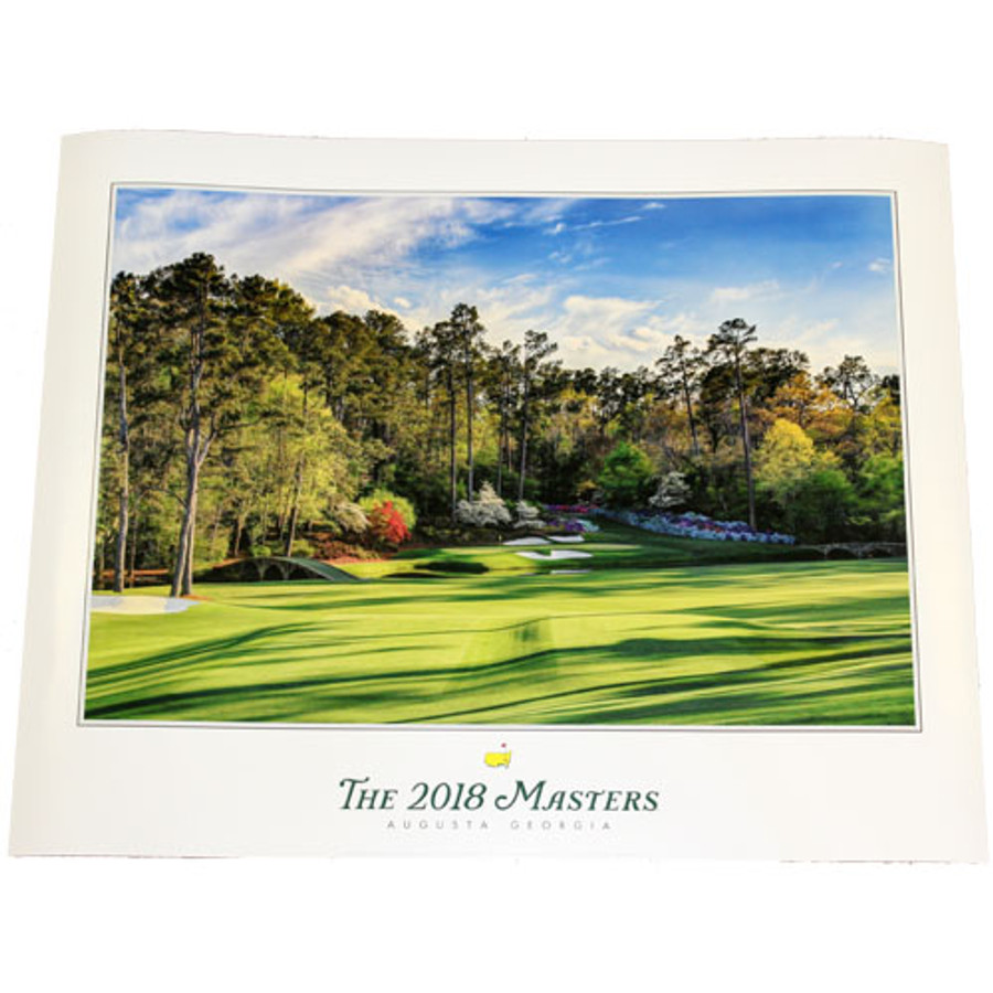 2018 Masters Poster