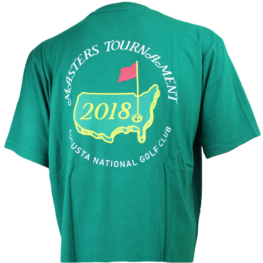 2018 Masters Green Logo T-shirt