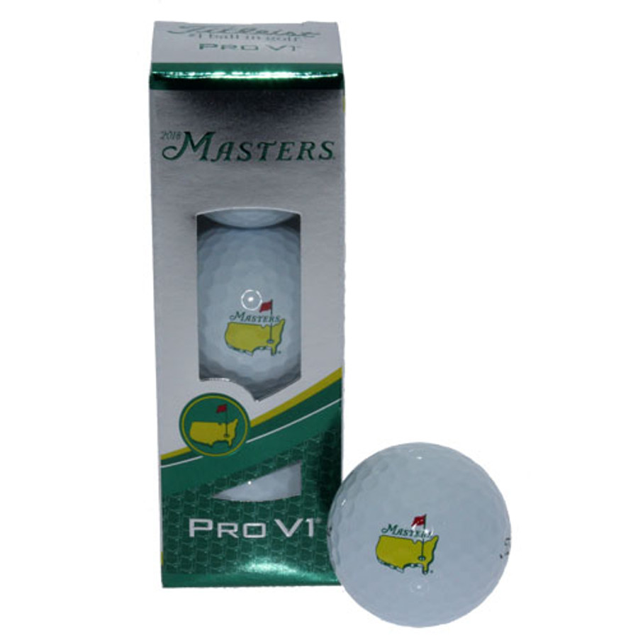 Masters Golf Balls - Pro V1 - 3 Pack 2018