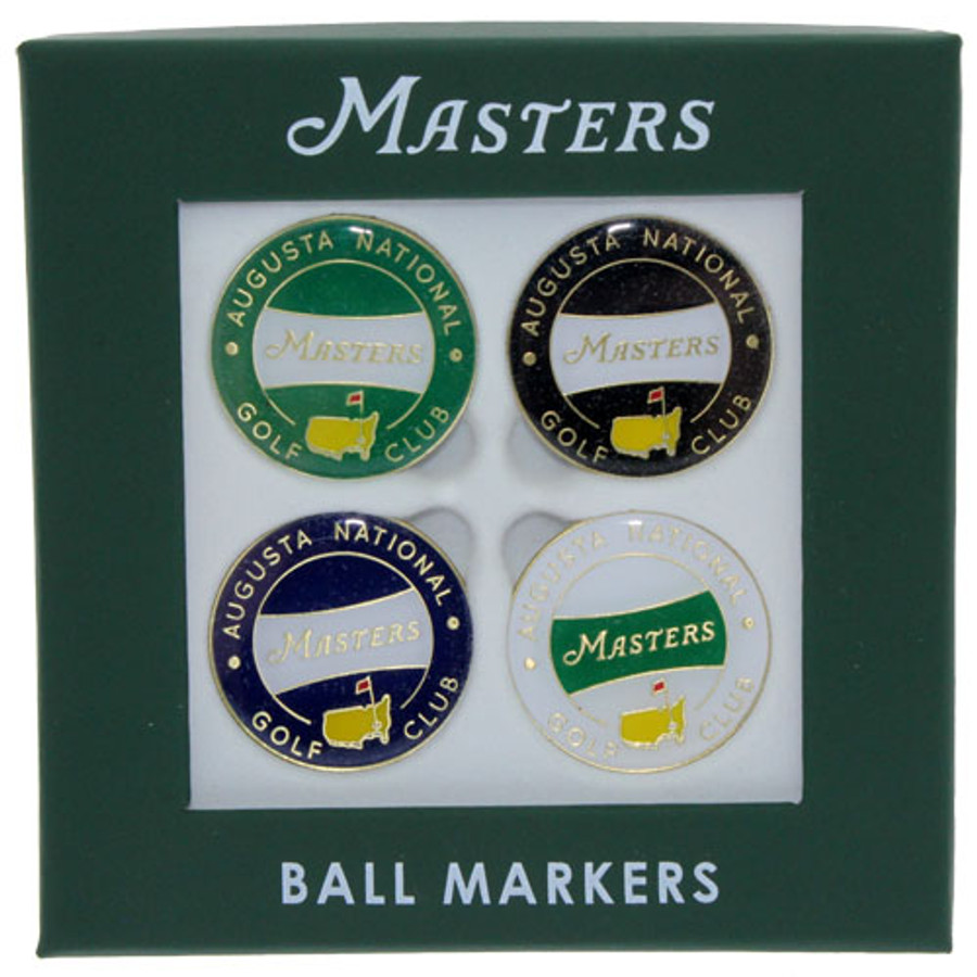 2018 Masters 4 Pack Ball Markers