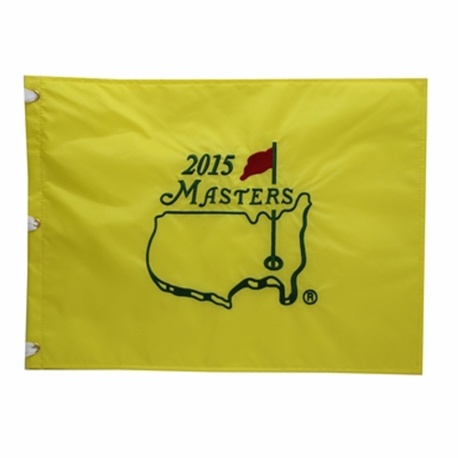 2015 Masters Pin Flag - Framed