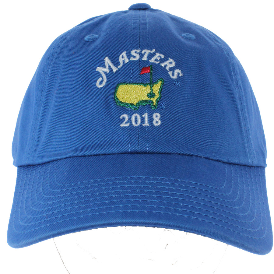 Masters 2018 Dated Blue Caddy Slouch Hat