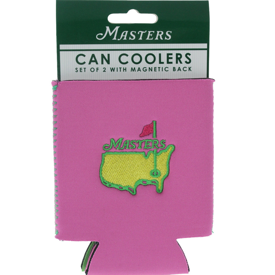 Masters Pink & Lime Koozie