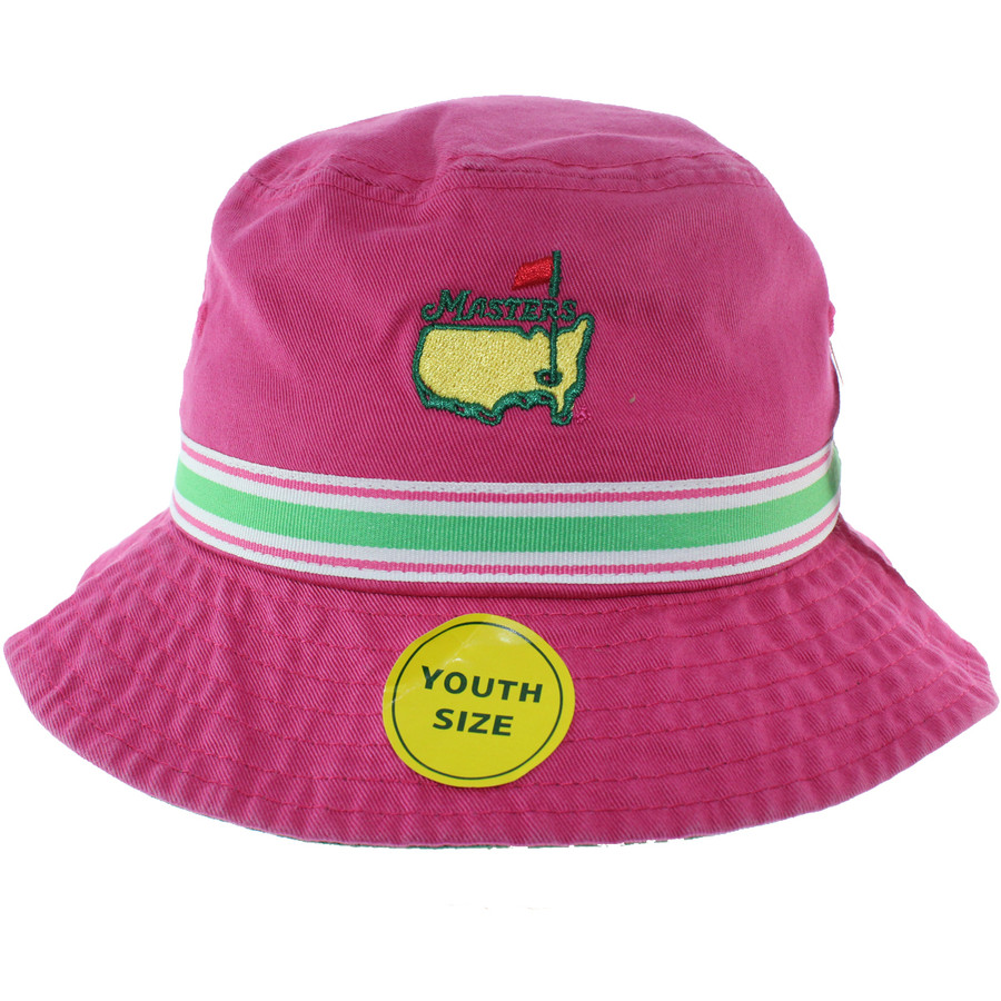 Masters Youth Pink Bucket Hat