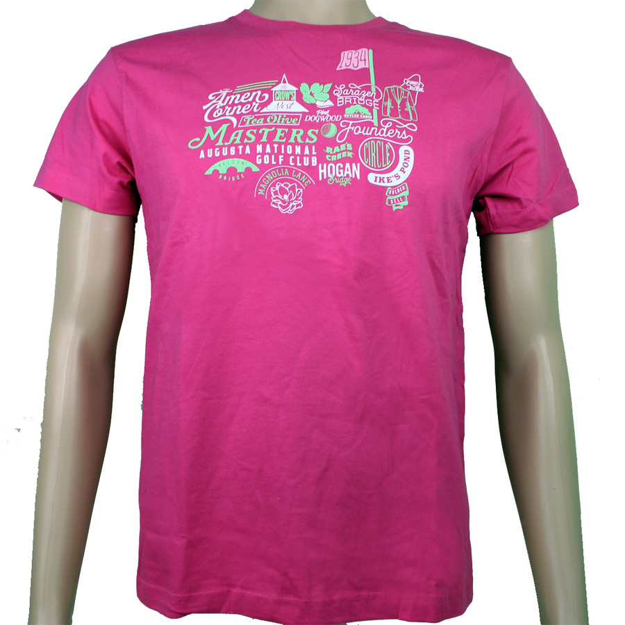 Masters Youth Pink Iconic Logo T-Shirt