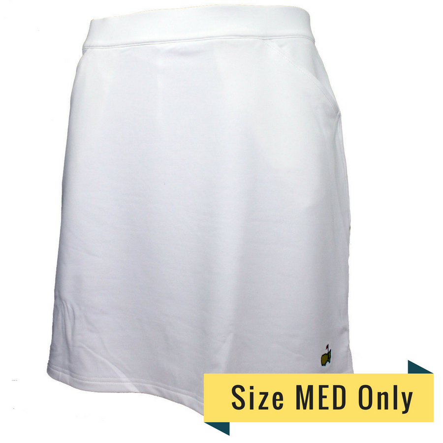Masters Magnolia Lane Ladies Performance Tech Golf Skirt - White