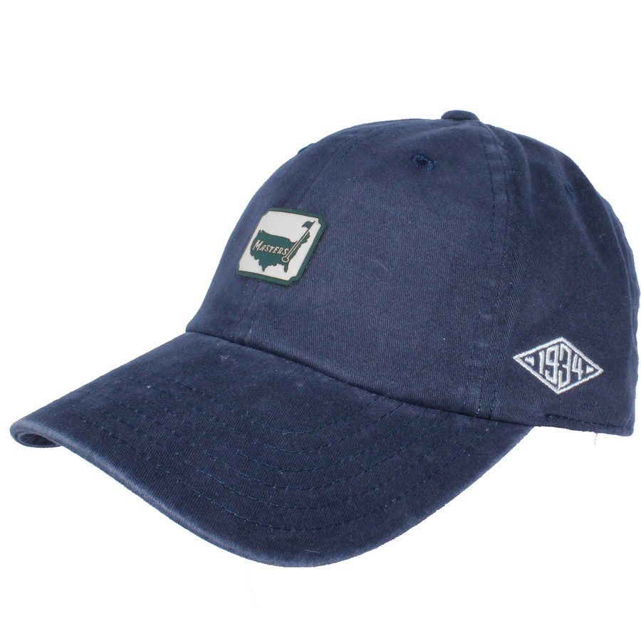 1934 Collection Navy Hat with Square Logo