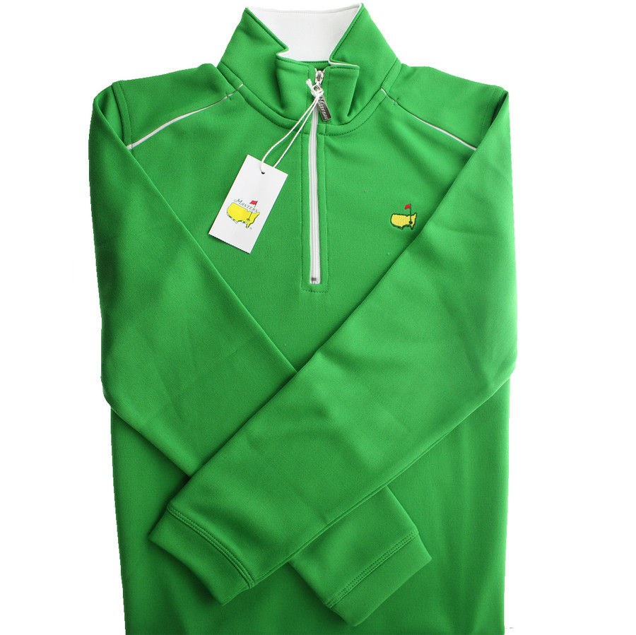 Masters Youth Lime Performance Tech 1/4 Zip Jacket - SM ONLY