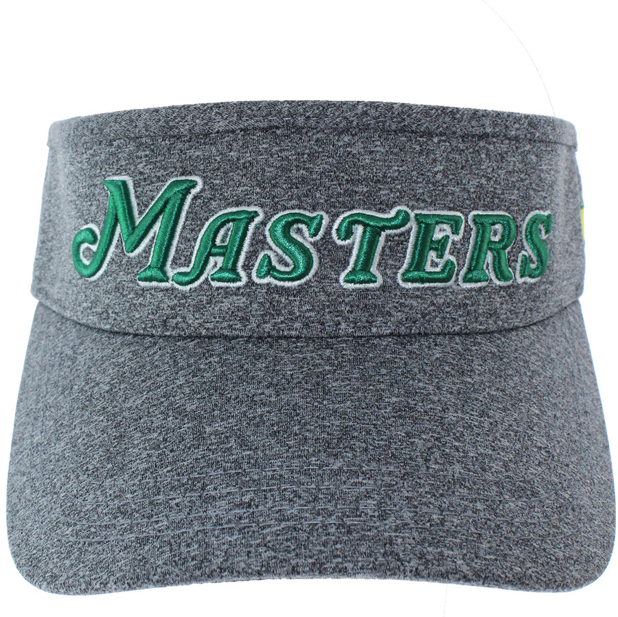 Masters Performance Tech Script Charcoal Tech Visor