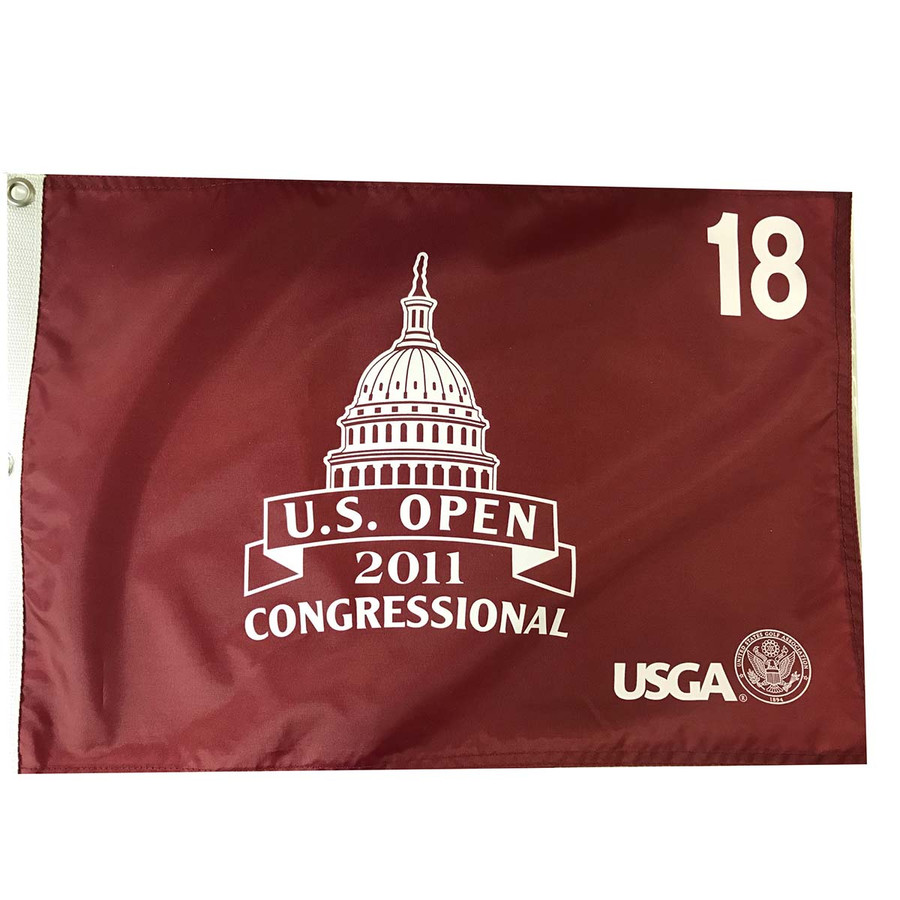 2011 US Open USGA Pin Flag Authentic- Congressional